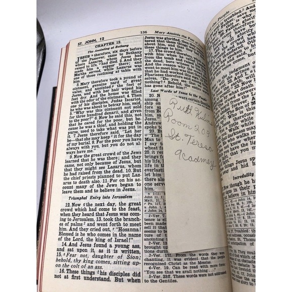 St. Joseph New Catholic Edition Of The Holy Bible Confraternity Edition 1962 - Picture 9 of 9